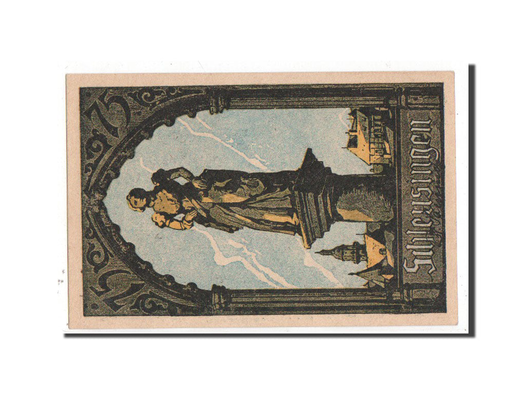 Banknote, Germany, Schleusingen Stadt, 75 Pfennig, 1921, UNC(63), Mehl:1181.4a
