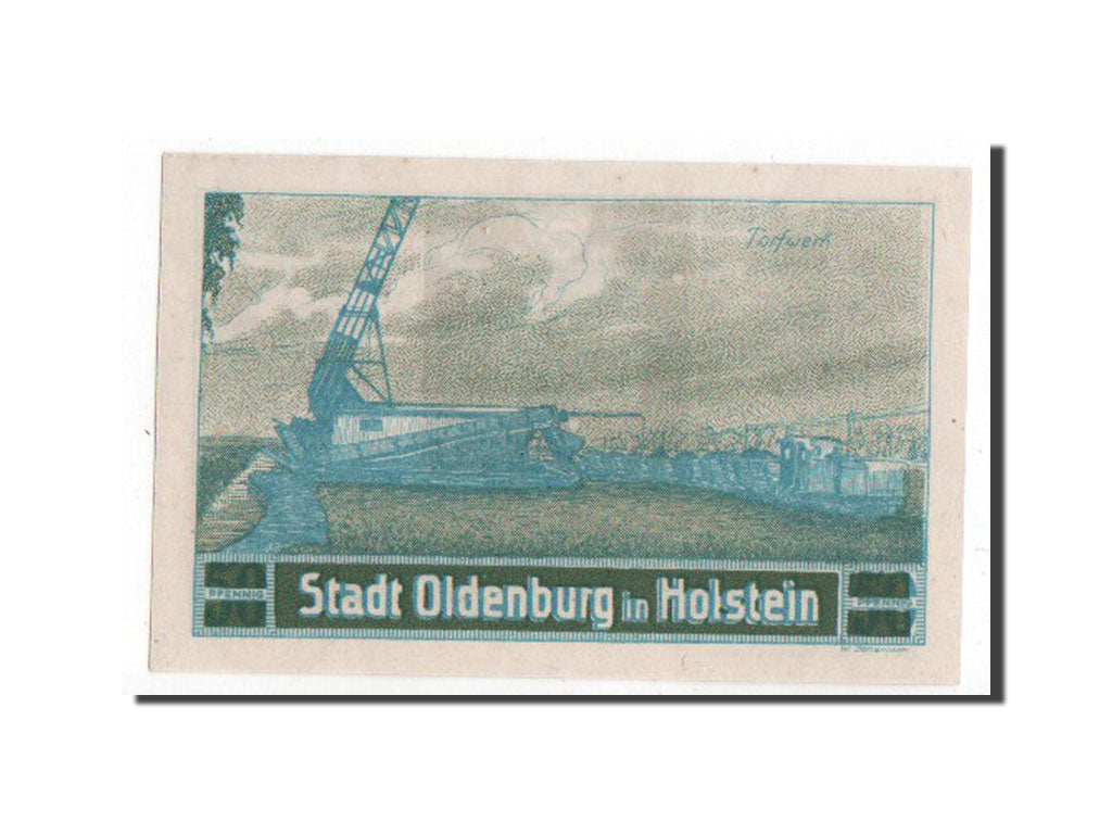 Banknote, Germany, Oldenburg i. Holstein Stadt, 50 Pfennig, 1920, UNC(65-70)
