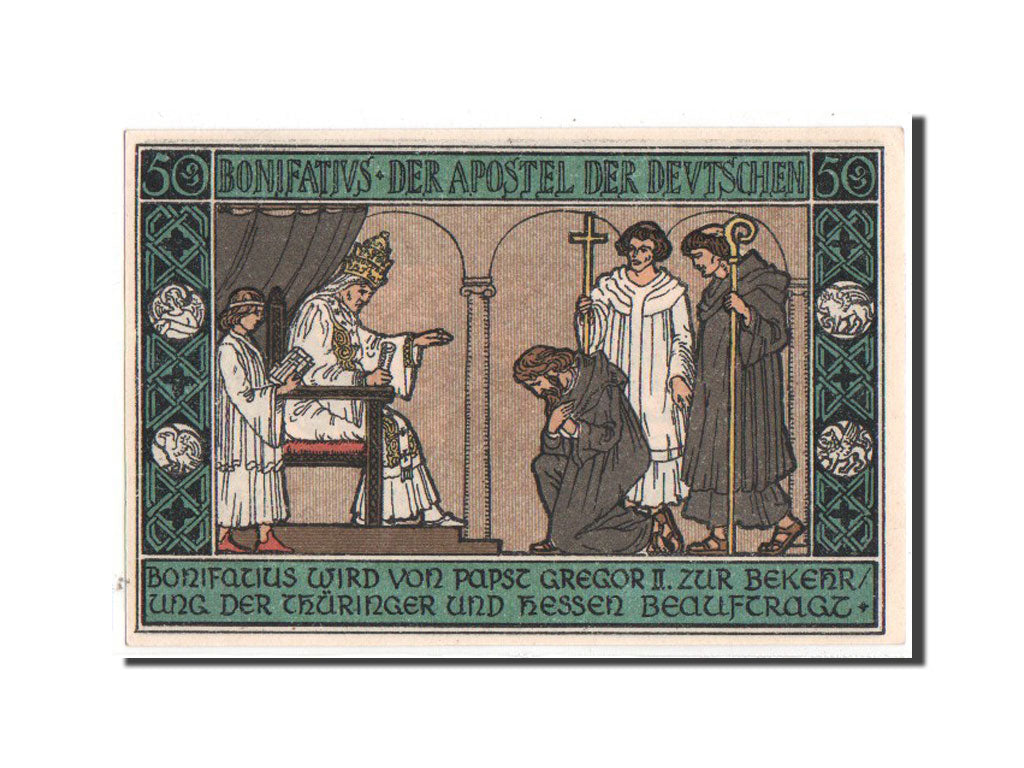 Banknote, Germany, Ohrdruf Stadt, 50 Pfennig, 1921, UNC(63), Mehl:1012.4