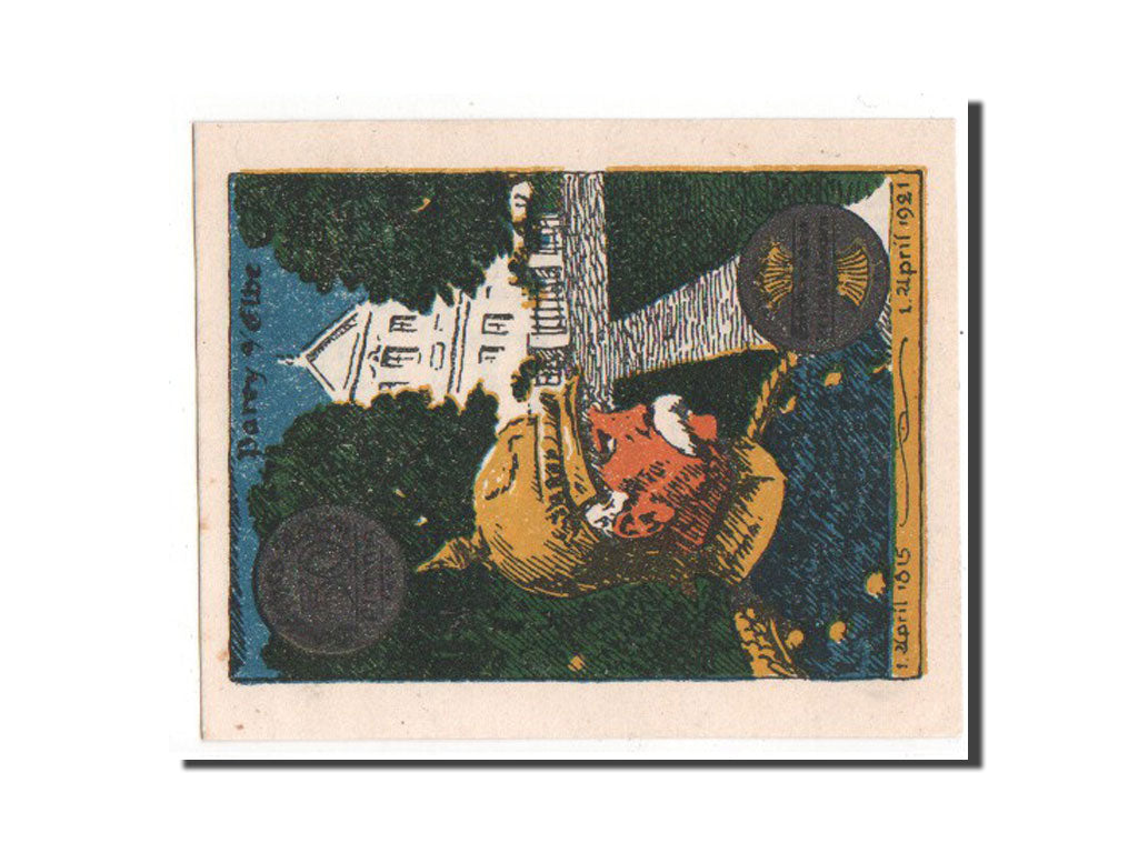 Banknote, Germany, Provinz Sachsen, 50 Pfennig, 1921, UNC(63), Mehl:1047.3