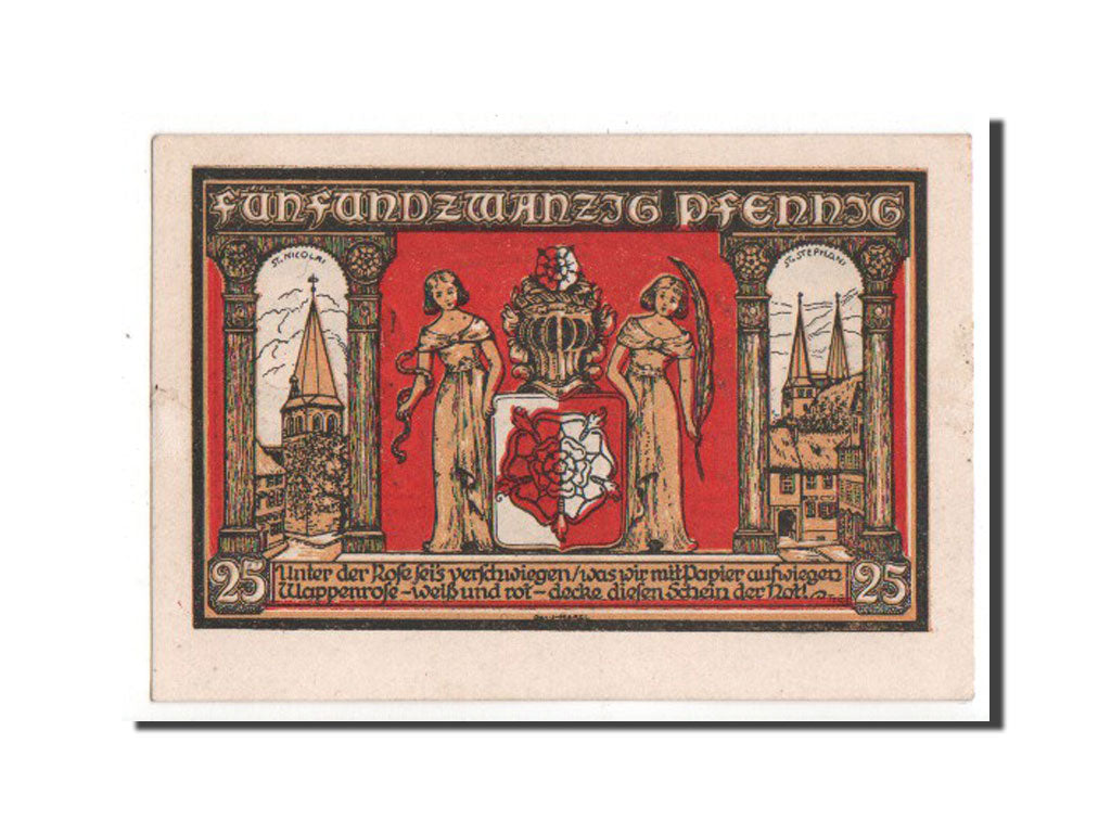 Banknote, Germany, Osterwieck a. Harz Stadt, 25 Pfennig, 1921, UNC(63)