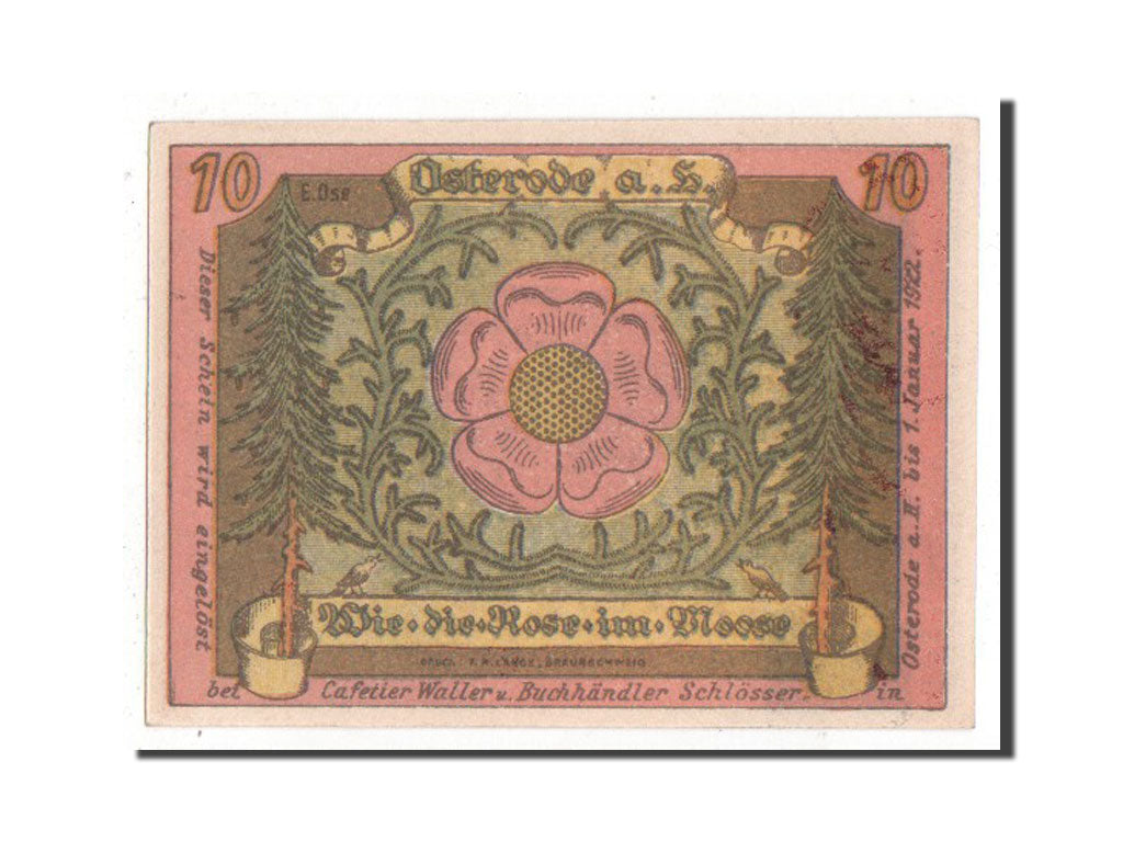 Banknote, Germany, Hannover, 10 Pfennig, 1922, UNC(63), Mehl:1036.1