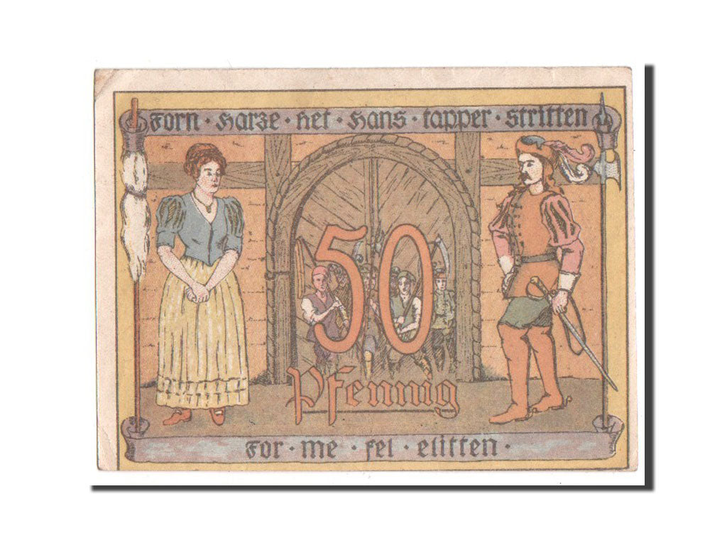 Banknote, Germany, Hannover, 50 Pfennig, 1922, AU(50-53), Mehl:1036.1