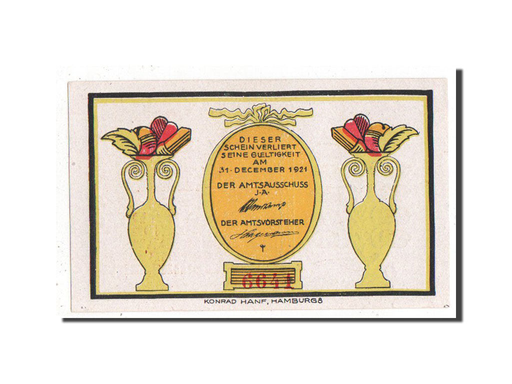 Banknote, Germany, Schleswig-Holstein, 30 Pfennig, 1921, UNC(63), Mehl:1035.1a