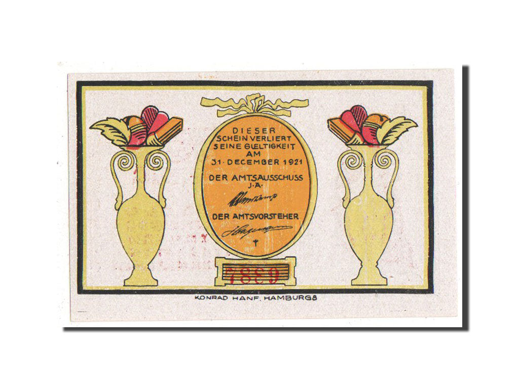 Banknote, Germany, Schleswig-Holstein, 70 Pfennig, 1921, UNC(63), Mehl:1035.1a
