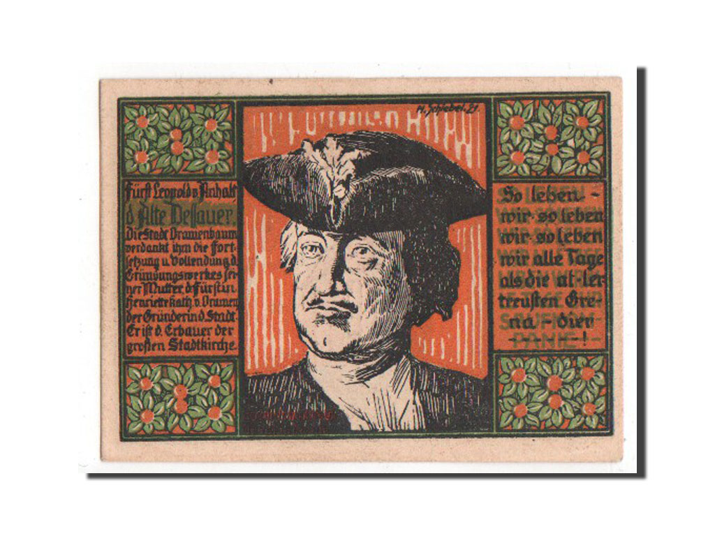 Banknote, Germany, Anhalt, 50 Pfennig, 1922, UNC(63), Mehl:1024.1