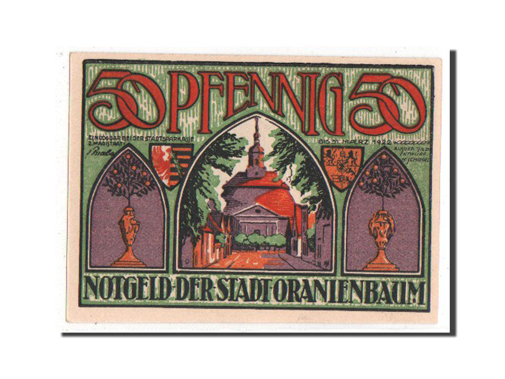 Banknote, Germany, Anhalt, 50 Pfennig, 1922, UNC(63), Mehl:1024.1