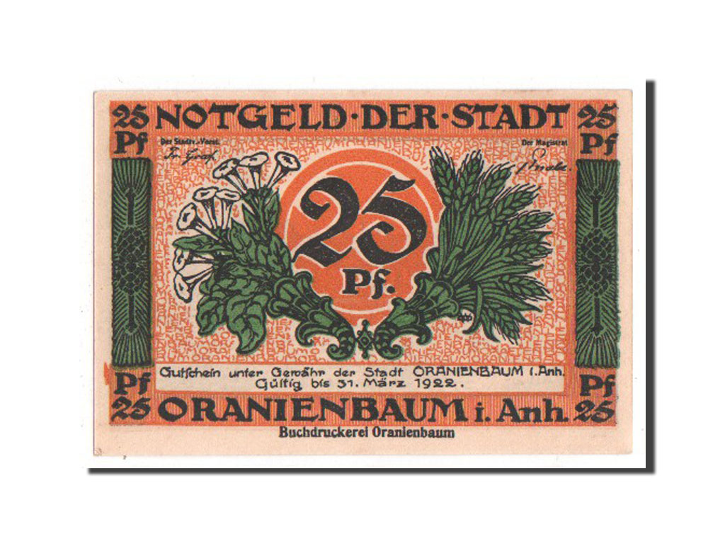 Banknote, Germany, Anhalt, 25 Pfennig, 1922, UNC(63), Mehl:1024.1
