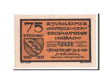 Banknote, Germany, Bayern, 75 Pfennig, 1921, UNC(65-70), Mehl:35.2d