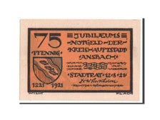 Banknote, Germany, Bayern, 75 Pfennig, 1921, UNC(65-70), Mehl:35.2d
