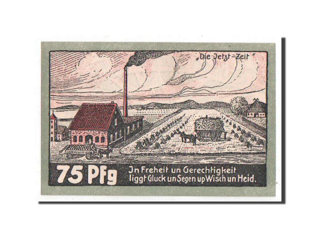 Banknote, Germany, Hannover, 75 Pfennig, 1921, UNC(63), Mehl:38.1b