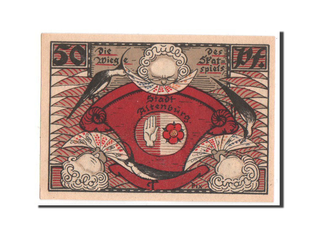 Banknote, Germany, Altenburg Stadt, 50 Pfennig, 1921, UNC(63), Mehl:21.2