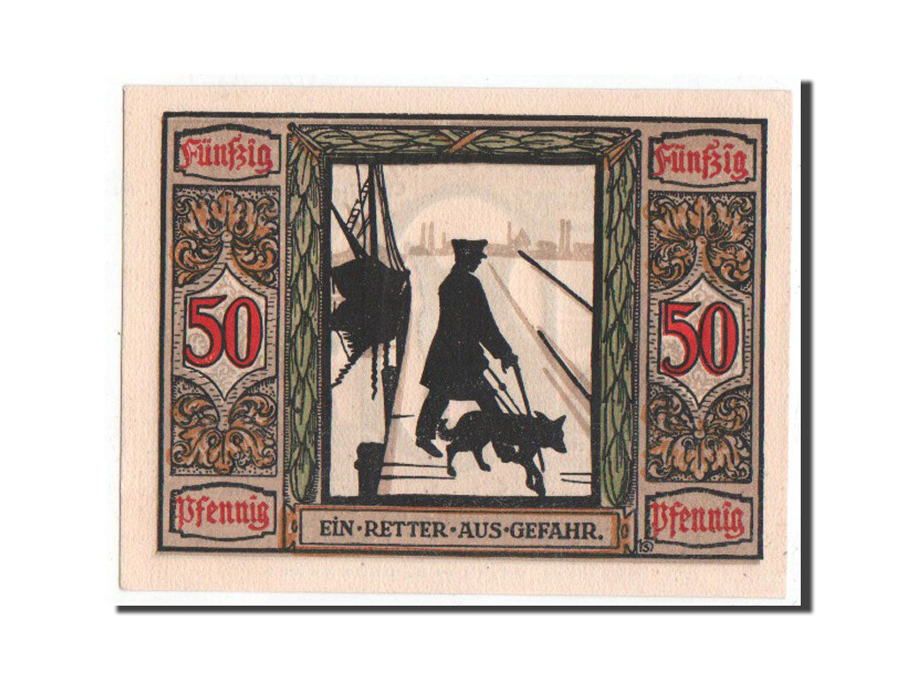 Banknote, Germany, Oldenburg, 50 Pfennig, 1921, UNC(63), Mehl:1016.1b