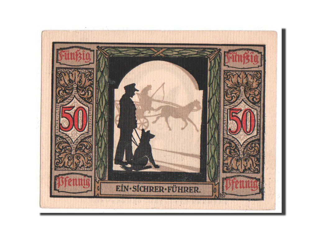 Banknote, Germany, Oldenburg, 50 Pfennig, 1921, UNC(63), Mehl:1016.1a