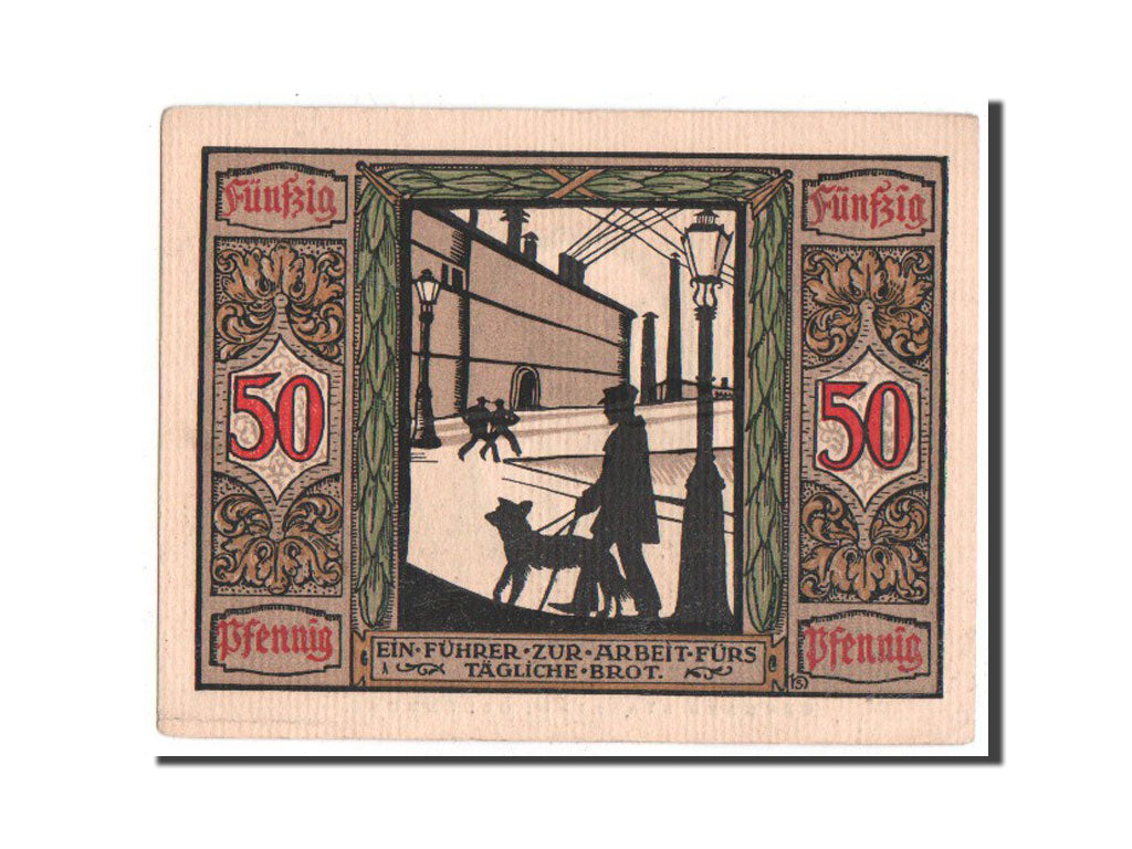 Banknote, Germany, Oldenburg, 50 Pfennig, 1921, UNC(63), Mehl:1016.1a
