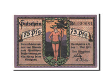 Banknote, Germany, Nordhausen Stadt, 75 Pfennig, 1921, UNC(63), Mehl:987.1