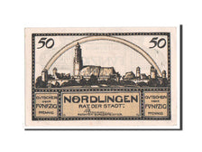 Banknot, Niemcy, Nordlingen, 50 Pfennig, 1920, UNC(63), Mehl:978.14