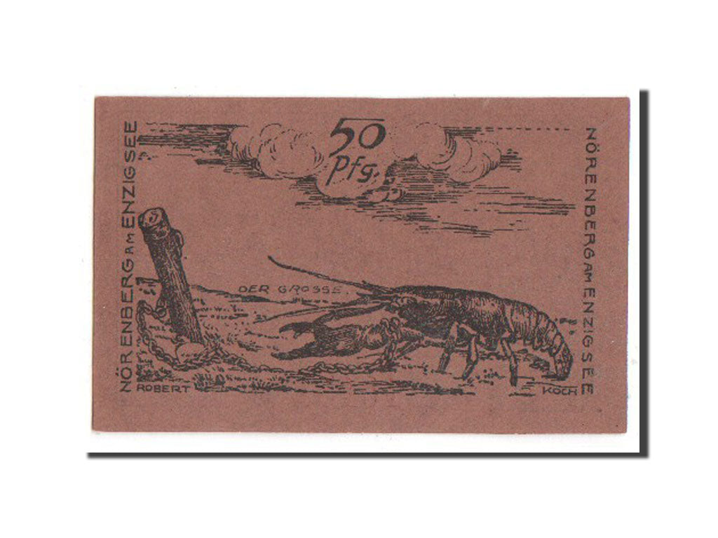 Banknote, Germany, Norenberg Stadt, 50 Pfennig, 1920, UNC(65-70), Mehl:979.2a