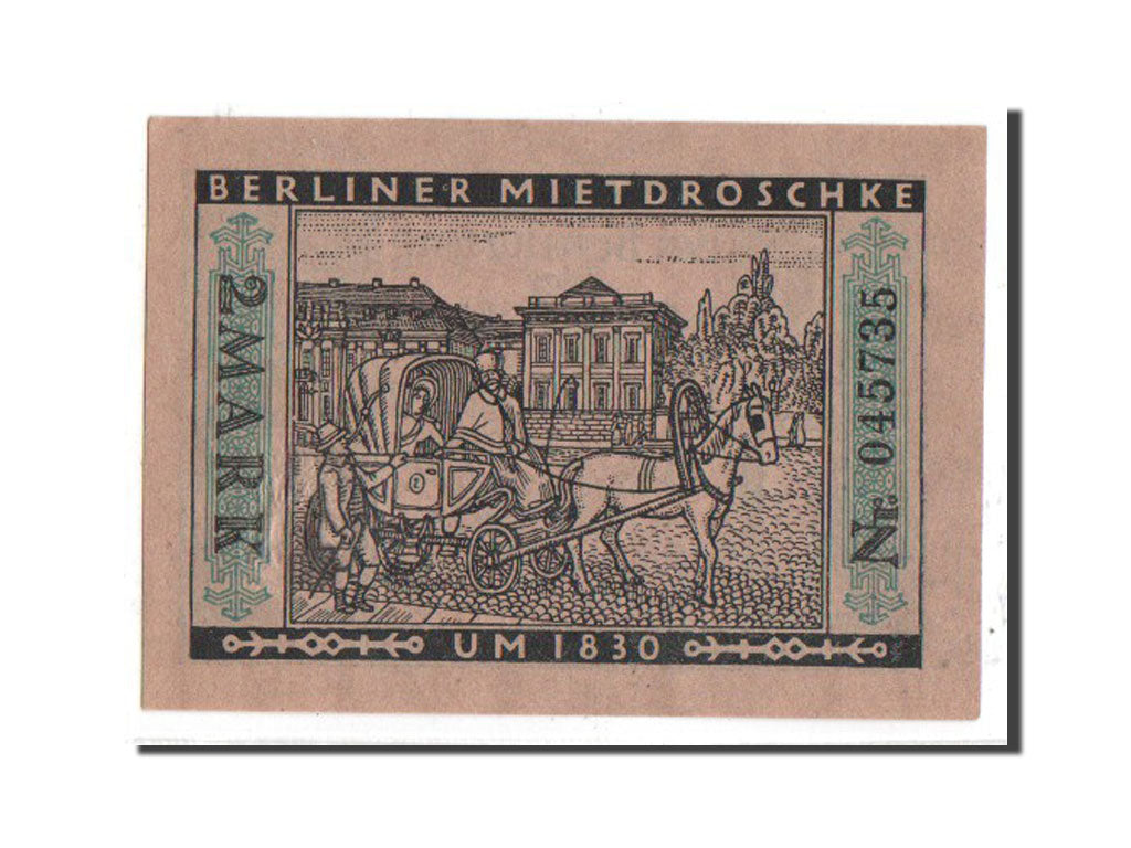 Banknote, Germany, Berlin Stadt, 2 Mark, 1922, UNC(63), Mehl:92.3