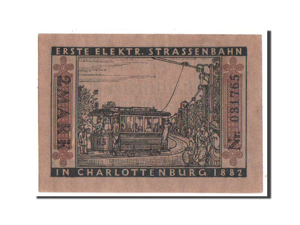 Banknote, Germany, Berlin Stadt, 2 Mark, 1922, UNC(63), Mehl:92.3