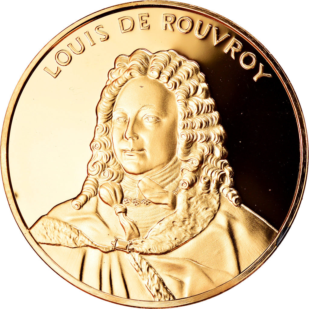 França, Medal, Louis de Rouvroy, La France du Roi Soleil, MS(63), Vermeil