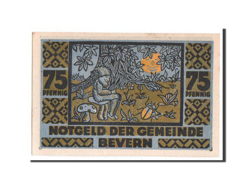 Banknote, Germany, Schleswig-Holstein, 75 Pfennig, 1921, UNC(65-70), Mehl:97.1a