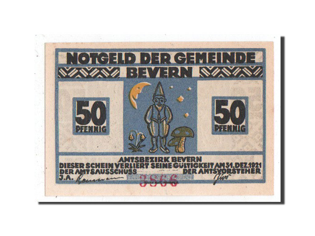 Banknote, Germany, Schleswig-Holstein, 50 Pfennig, 1921, UNC(65-70), Mehl:97.1a