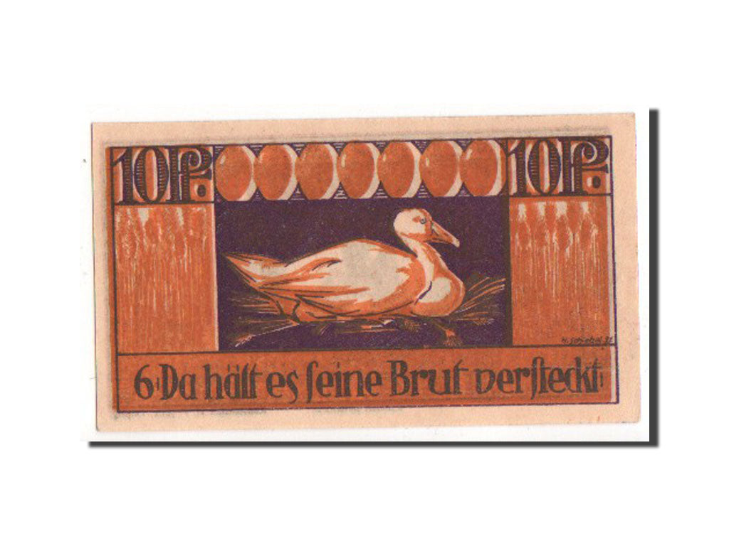 Banknote, Germany, Provinz Sachsen, 10 Pfennig, 1921, UNC(60-62), Mehl:160.1