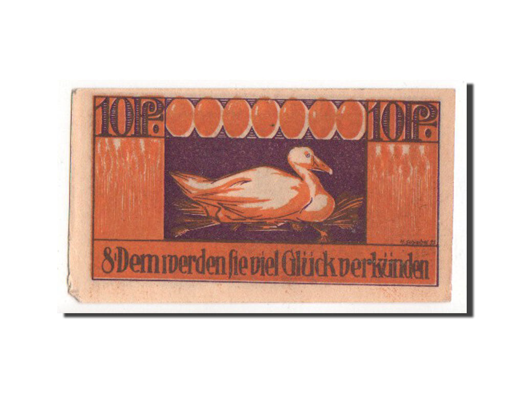 Banknote, Germany, Provinz Sachsen, 10 Pfennig, 1921, AU(50-53), Mehl:160.1