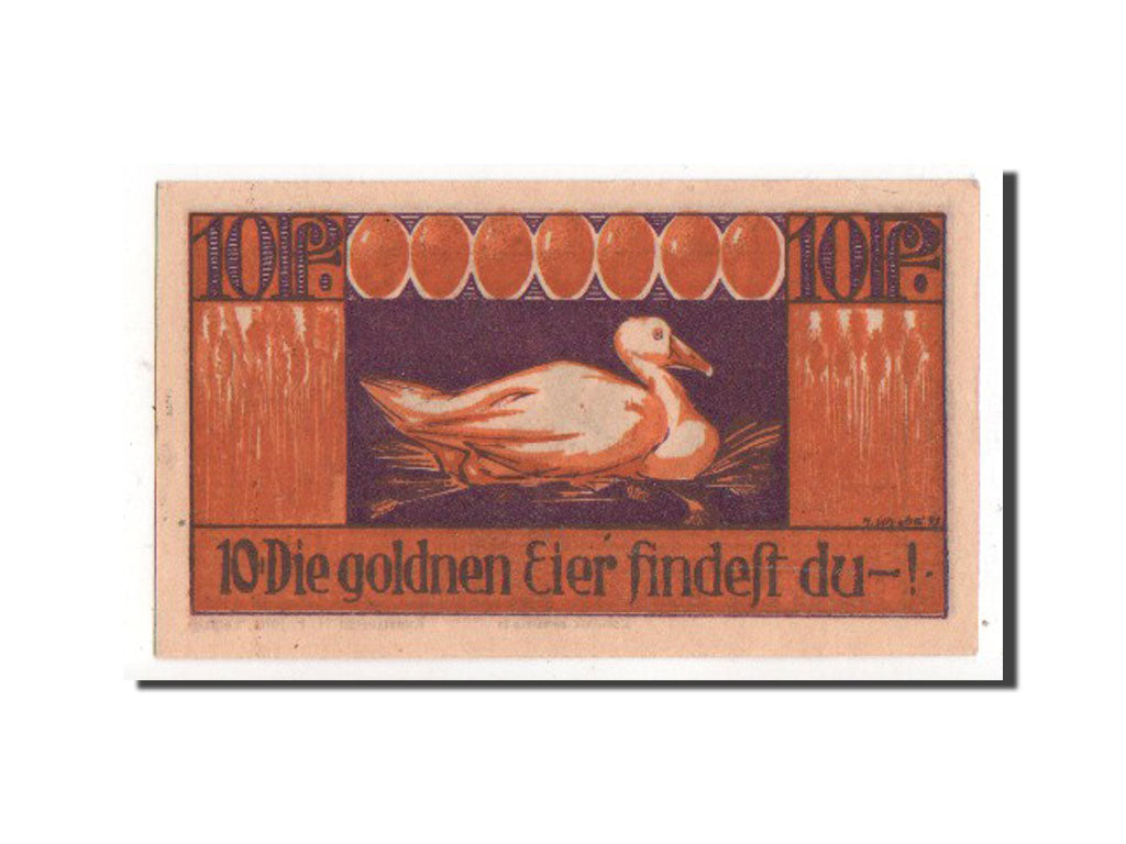 Banknote, Germany, Provinz Sachsen, 10 Pfennig, 1921, UNC(63), Mehl:160.1