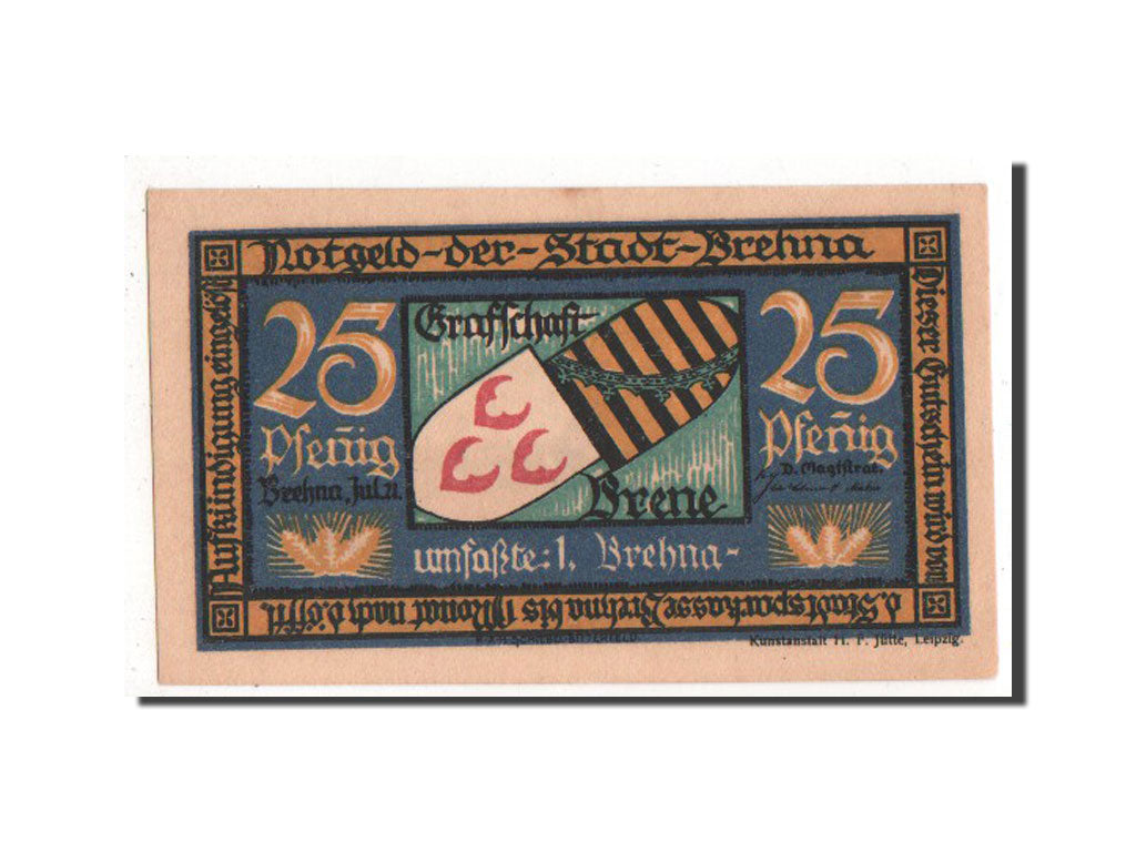 Banknote, Germany, Provinz Sachsen, 25 Pfennig, 1921, UNC(63), Mehl:160.2
