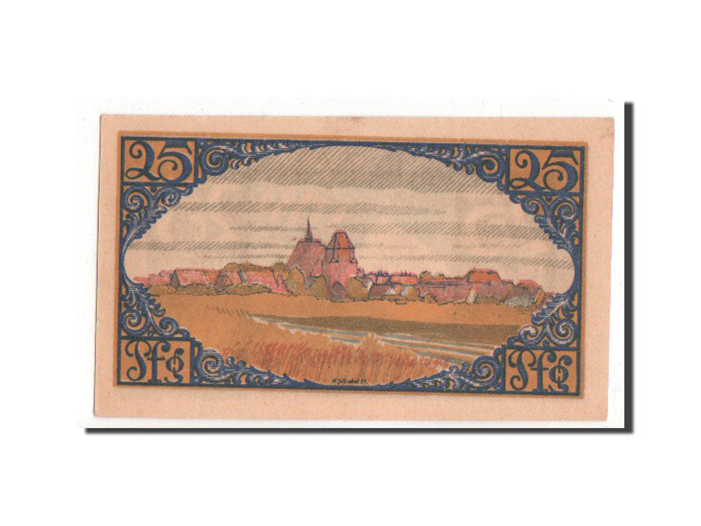 Banknote, Germany, Provinz Sachsen, 25 Pfennig, 1921, UNC(63), Mehl:160.2