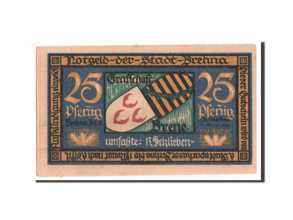 Banknote, Germany, Provinz Sachsen, 25 Pfennig, 1921, UNC(60-62), Mehl:160.2
