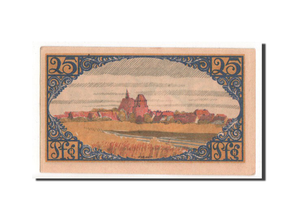 Banknote, Germany, Provinz Sachsen, 25 Pfennig, 1921, UNC(60-62), Mehl:160.2