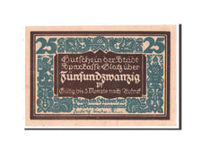 Banknote, Germany, Glatz, 25 Pfennig, 1921, UNC(63), Mehl:432