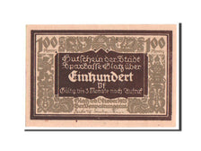 Banknote, Germany, Glatz, 100 Pfennig, 1921, UNC(63), Mehl:432