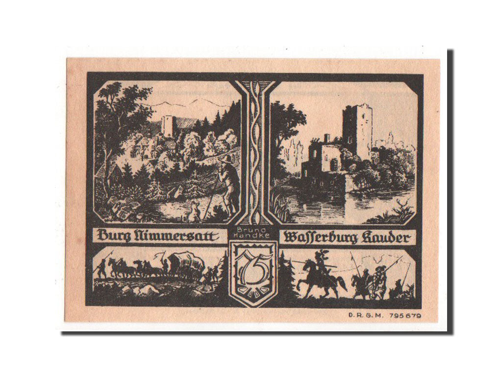 Billet, Allemagne, Bolkenhain, 75 Pfennig, 1922, SPL, Mehl:137.1
