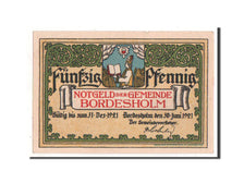 Banknote, Germany, Bordesholm, 50 Pfennig, 1921, UNC(60-62), Mehl:144.1