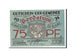 Banknote, Germany, Bordelum Gemeinde, 75 Pfennig, 1921, UNC(63), Mehl:143