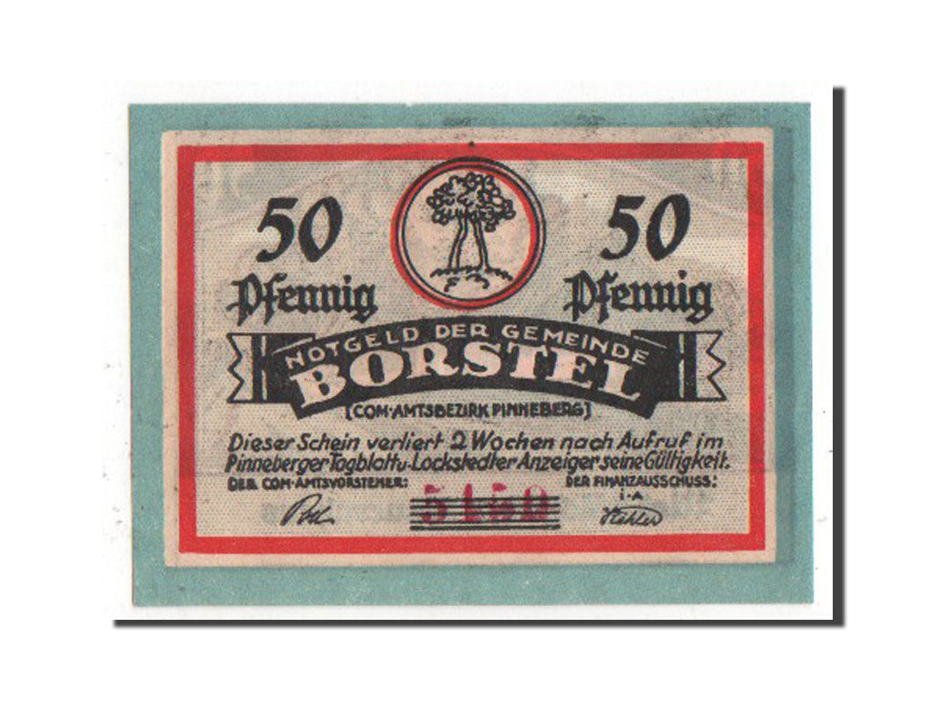 Banknote, Germany, Schleswig-Holstein, 50 Pfennig, 1921, UNC(63), Mehl:145.1