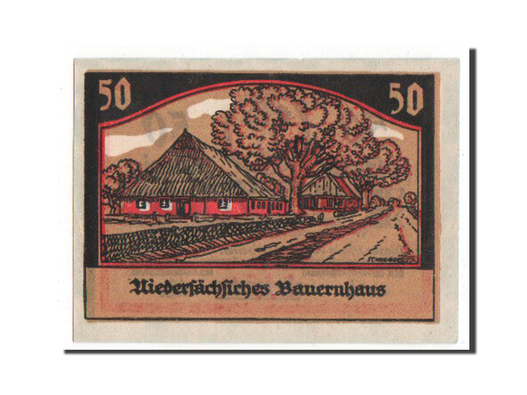 Banknote, Germany, Schleswig-Holstein, 50 Pfennig, 1921, UNC(63), Mehl:145.1