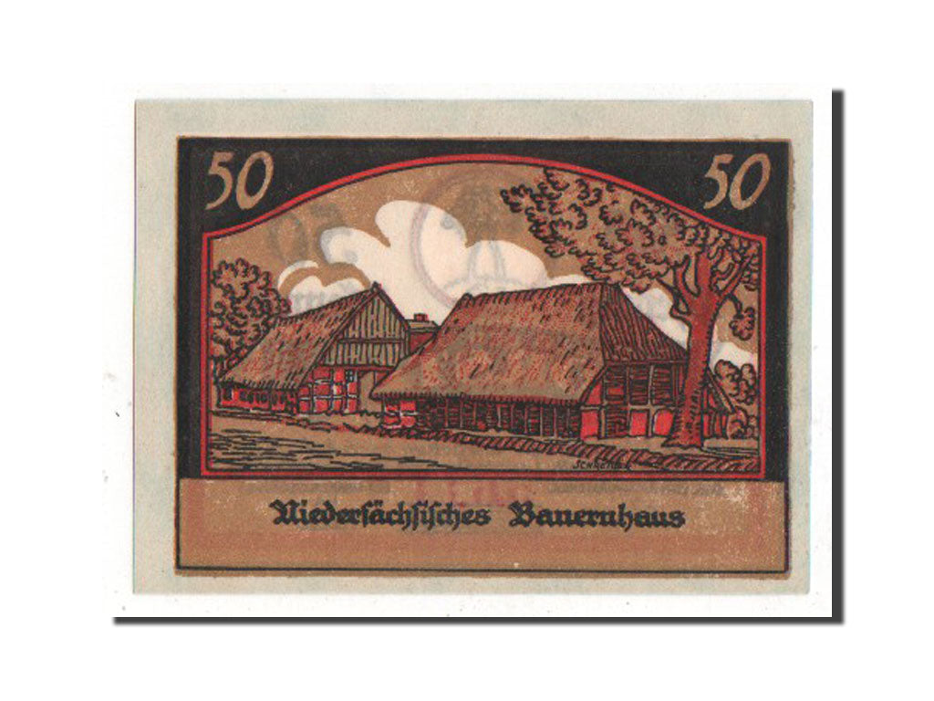 Banknote, Germany, Schleswig-Holstein, 50 Pfennig, 1921, UNC(63), Mehl:145.1