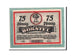 Banknote, Germany, Schleswig-Holstein, 75 Pfennig, 1921, UNC(63), Mehl:145.1