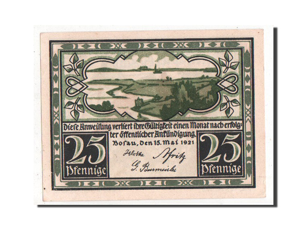 Banknote, Germany, Bosau, 25 Pfennig, 1921, UNC(63), Mehl:146.1
