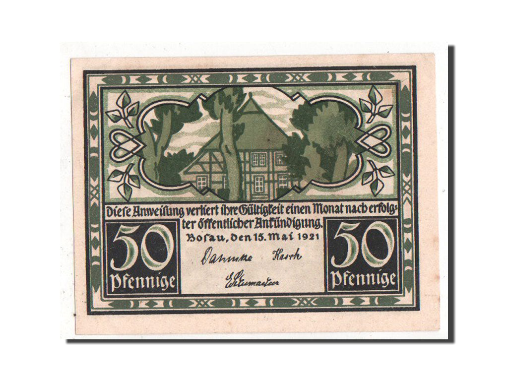 Banknote, Germany, Bosau, 50 Pfennig, 1921, UNC(63), Mehl:146.1