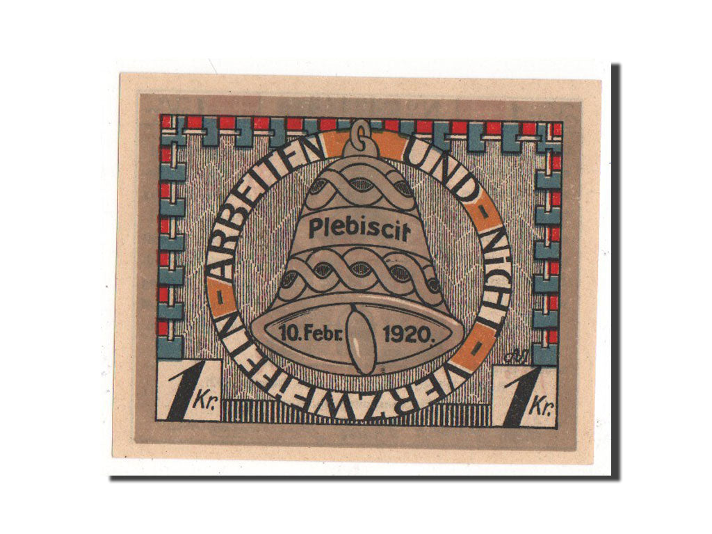 Banknote, Germany, Augustenburg, 1 Krone, 1921, UNC(63), Mehl:54.2