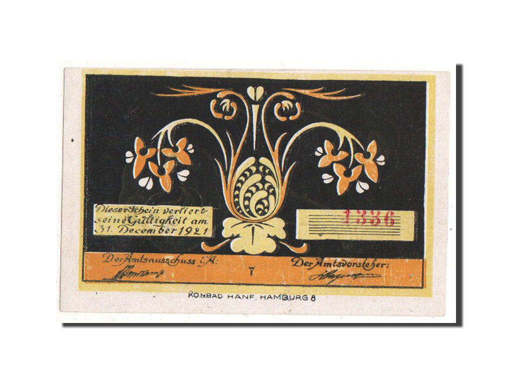 Banknote, Germany, Schleswig-Holstein, 80 Pfennig, 1921, UNC(63), Mehl:136.1