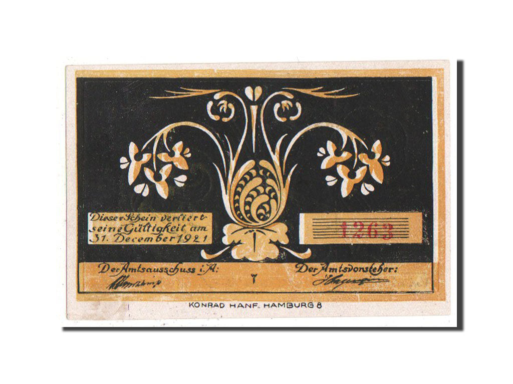 Banknote, Germany, Schleswig-Holstein, 70 Pfennig, 1921, UNC(63), Mehl:136.1