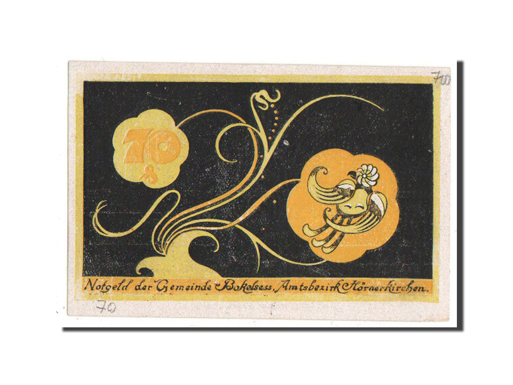 Banknote, Germany, Schleswig-Holstein, 70 Pfennig, 1921, UNC(63), Mehl:136.1