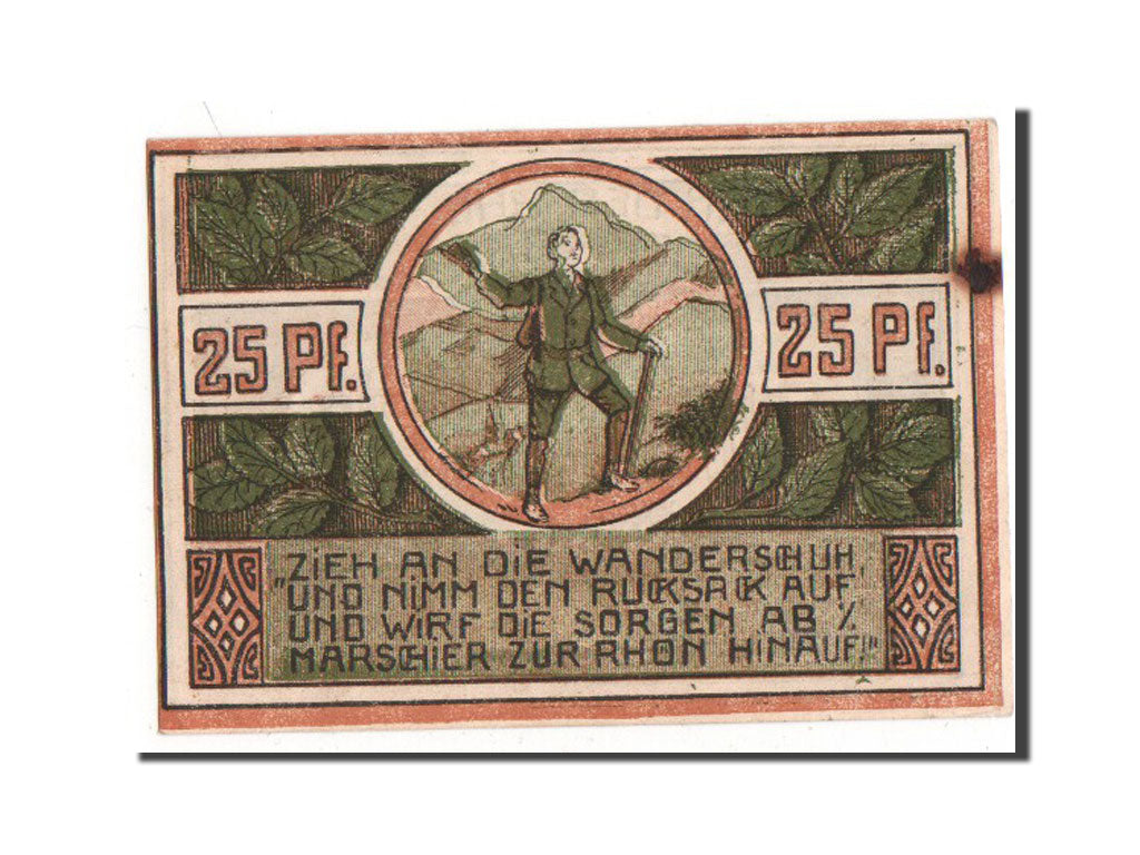 Banknote, Germany, Sachsen-Weimar-Eisenach, 25 Pfennig, 1921, UNC(63)